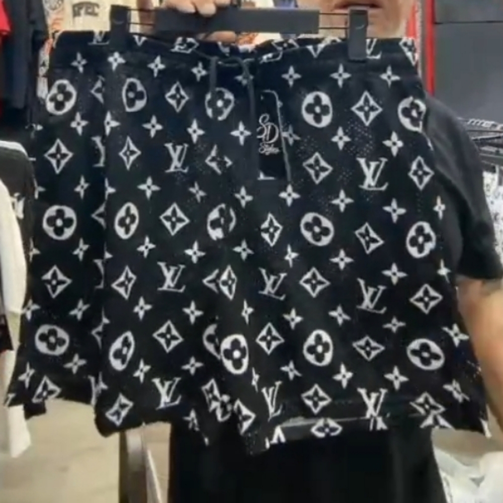 Non Authenic, Designer Mesh Basketball Shorts